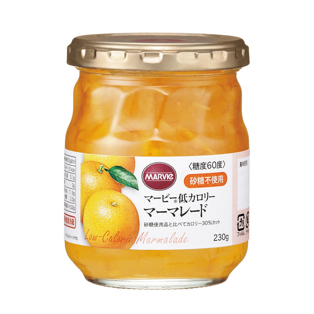 マービー 低カロリー オレンジマーマレード(瓶)